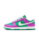 Nike Dunk Low Stadium Green Fuchsia