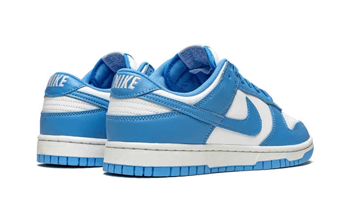 Nike Dunk Low UNC (2021), White/University Blue-White (DD1391-102 / CW1590-103)