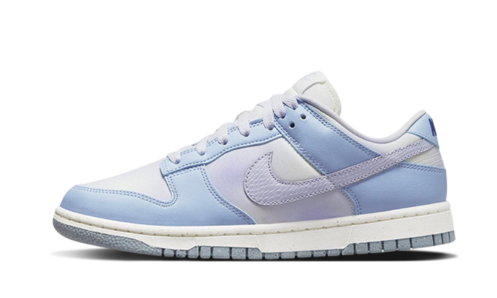 Nike Dunk Low Blue Airbrush Canvas, Cobalt Bliss/Sail (FN0323-400)