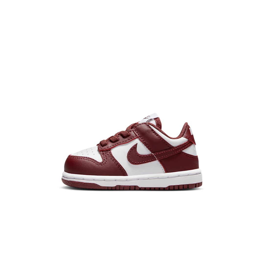 Nike Dunk Low White Gym Red Redwood (TD)