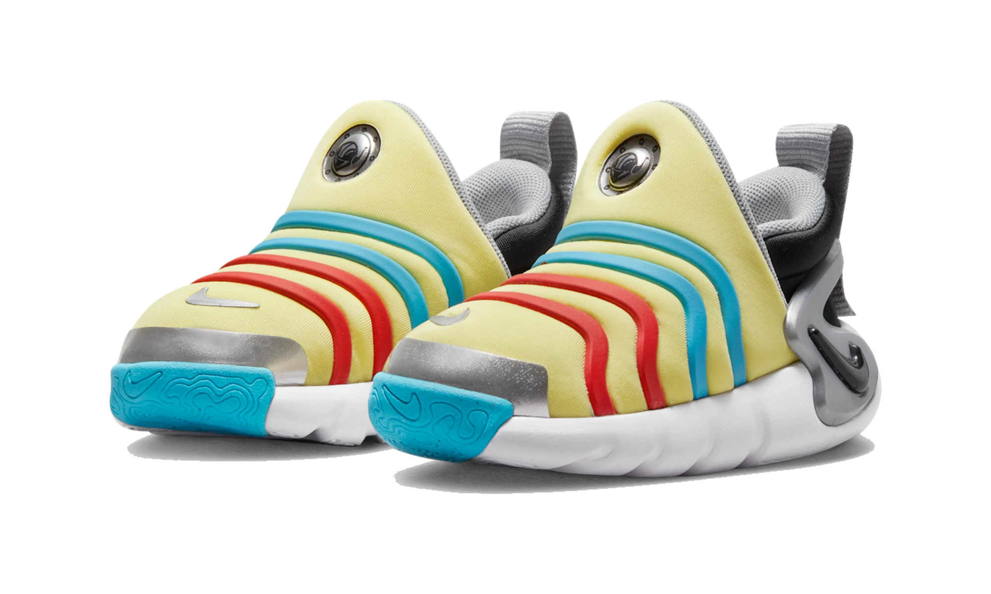 Nike Dynamo Go SE TD Lemon Chiffon Red Blue