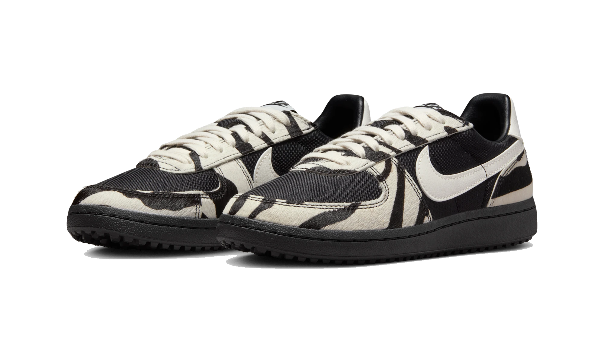 Nike Field General Black Sail Zebra Print