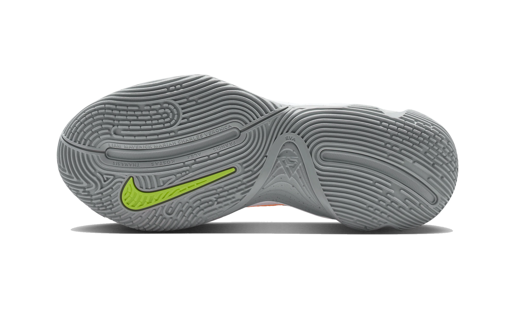 Nike Giannis Immortality 4 White Volt Wolf Grey Black