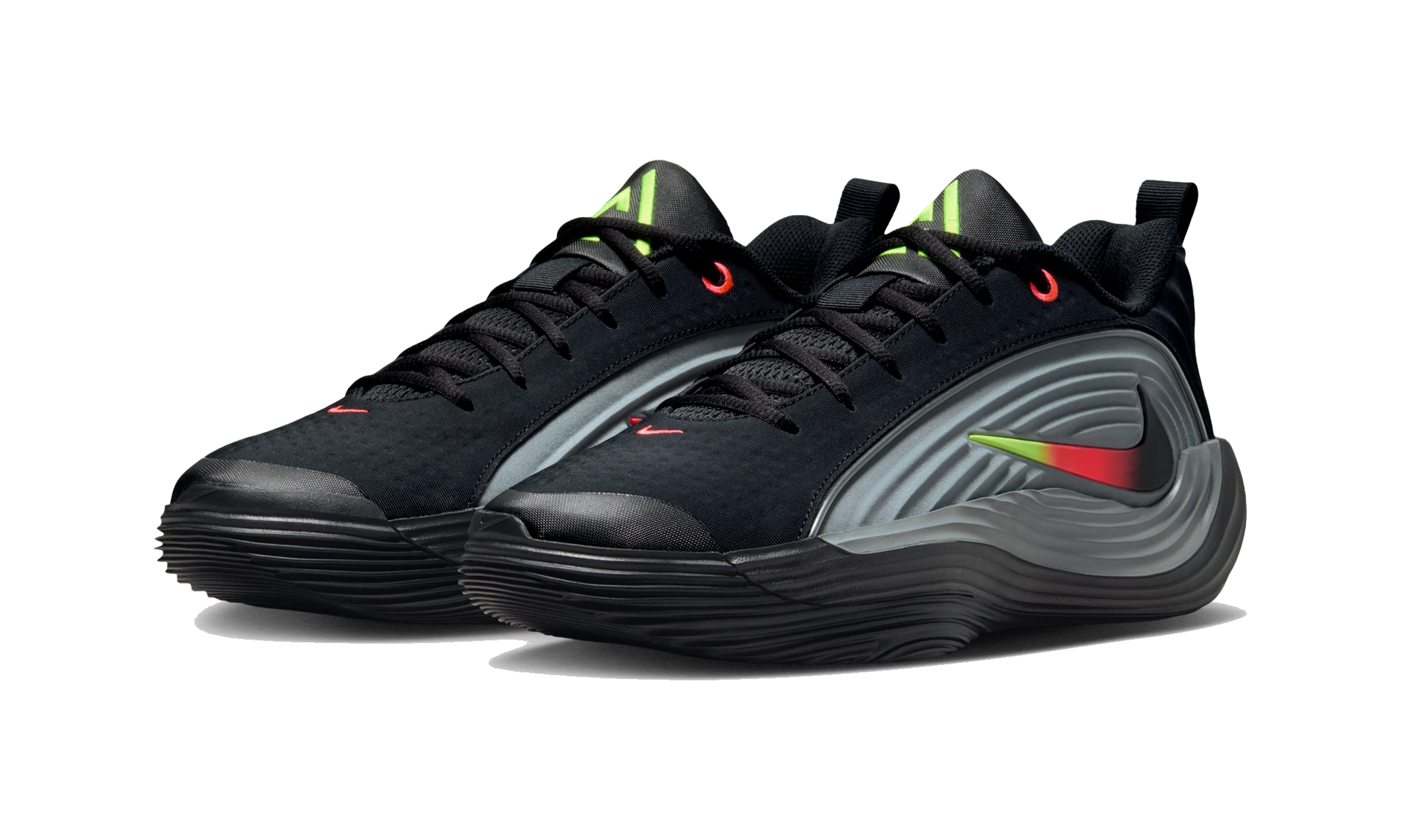 Nike Giannis Immortality 5 Black Volt Bright Crimson