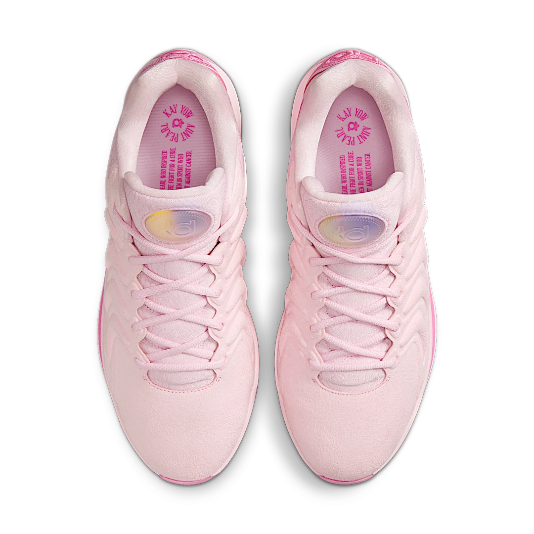 Nike KD 17 NRG Aunt Pearl, Pink Foam/Beyond Pink (FZ1518-600/FZ1519-600)