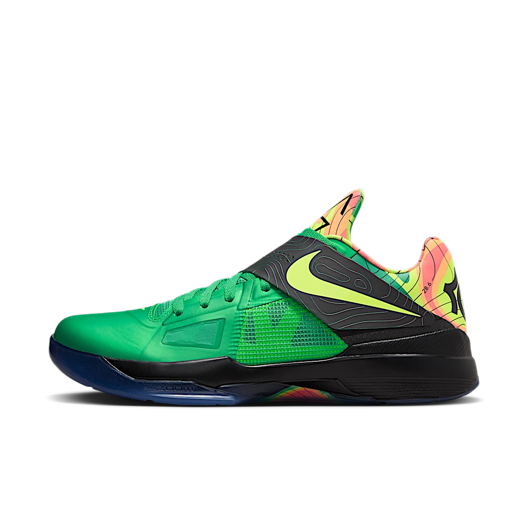 Nike KD 4 Weatherman (2024), Lush Green/Volt/Black/Team Orange (FN6247-300)