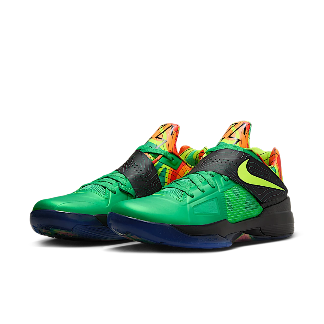 Nike KD 4 Weatherman (2024), Lush Green/Volt/Black/Team Orange (FN6247-300)