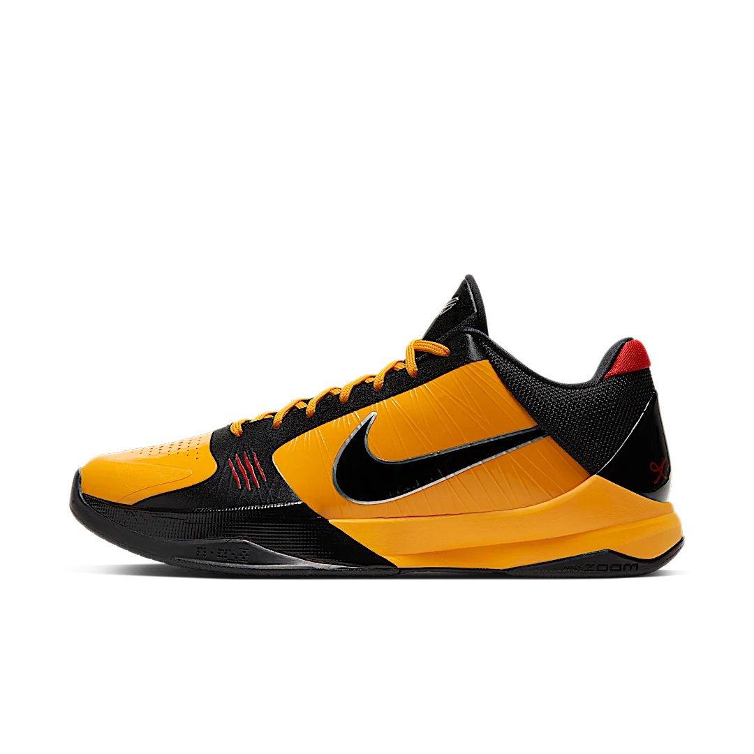 Nike Kobe 5 Protro Bruce Lee, Del Sol/Metallic Silver-Comet Red-Black (CD4991-700)