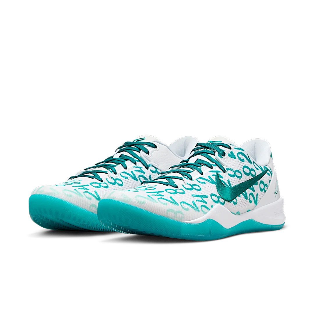 Nike Kobe 8 Protro Radiant Emerald, White/Radiant Emerald/White (FQ3549-101)