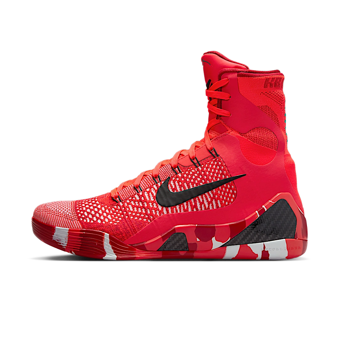 Nike Kobe 9 Elite Protro Christmas (2024), Bright Crimson/Black/White (FZ7335-600)