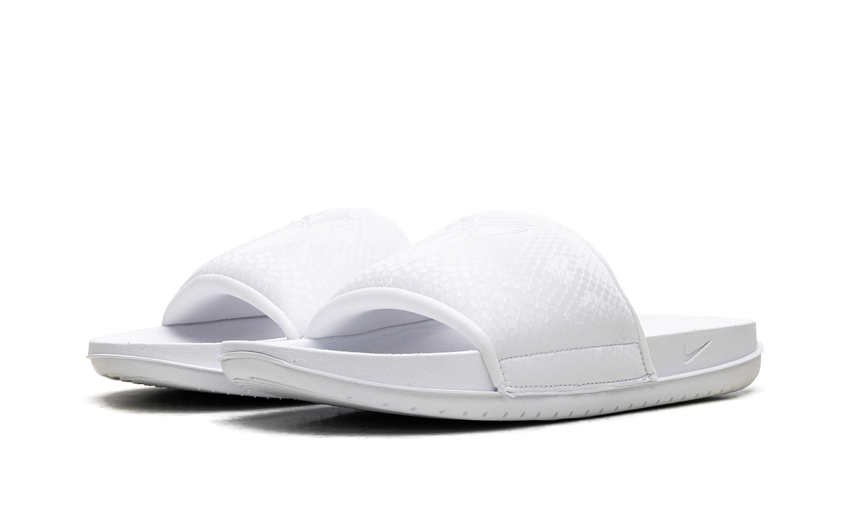 Nike Kobe Offcourt Slide Triple White