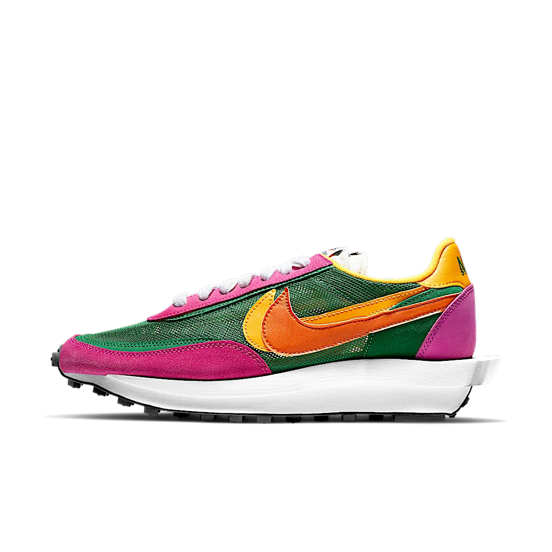 Nike LD Waffle sacai Pine Green, Pine Green/Clay Orange-Del Sol-Bright Magenta (BV0073-301)