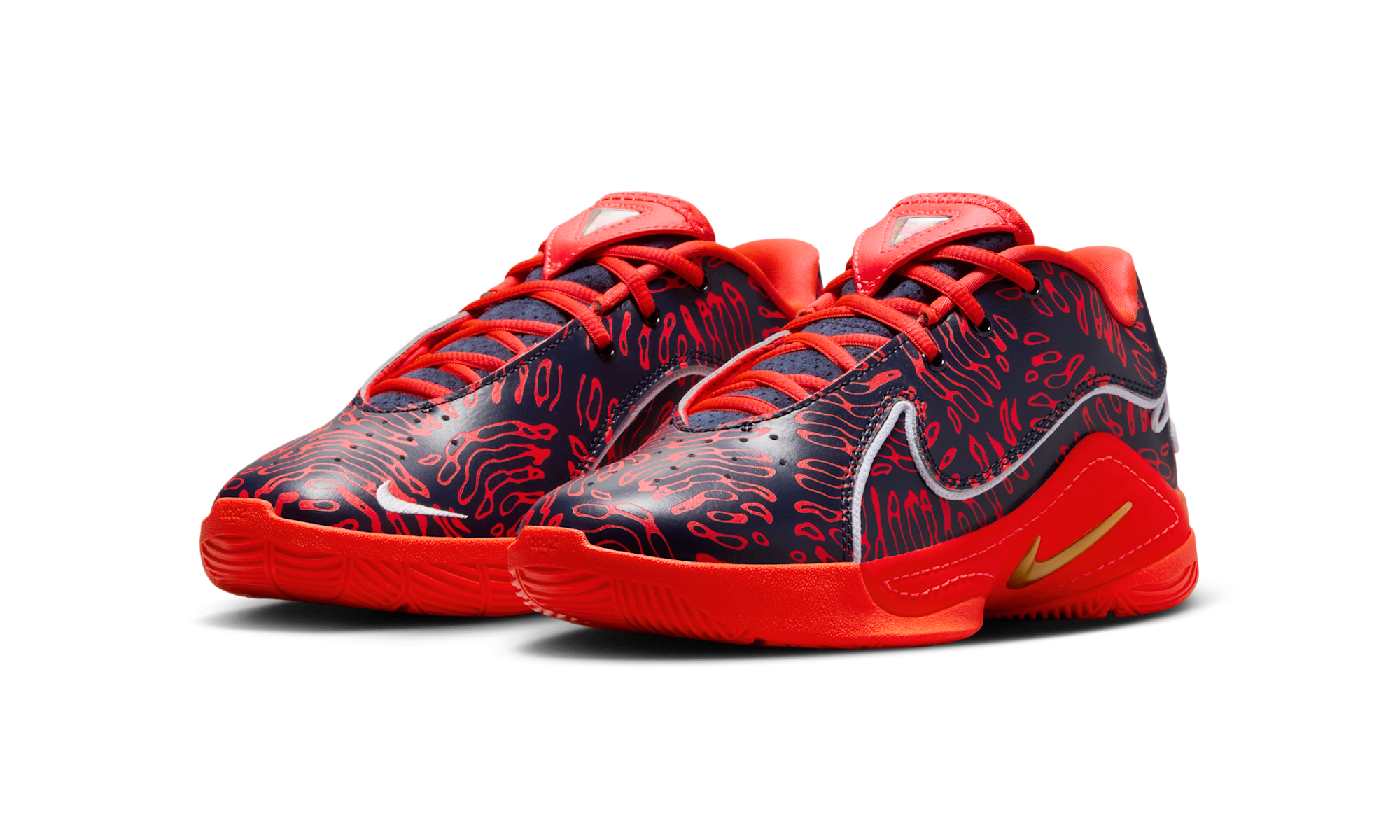 Nike LeBron 22 Bright Crimson Obsidian