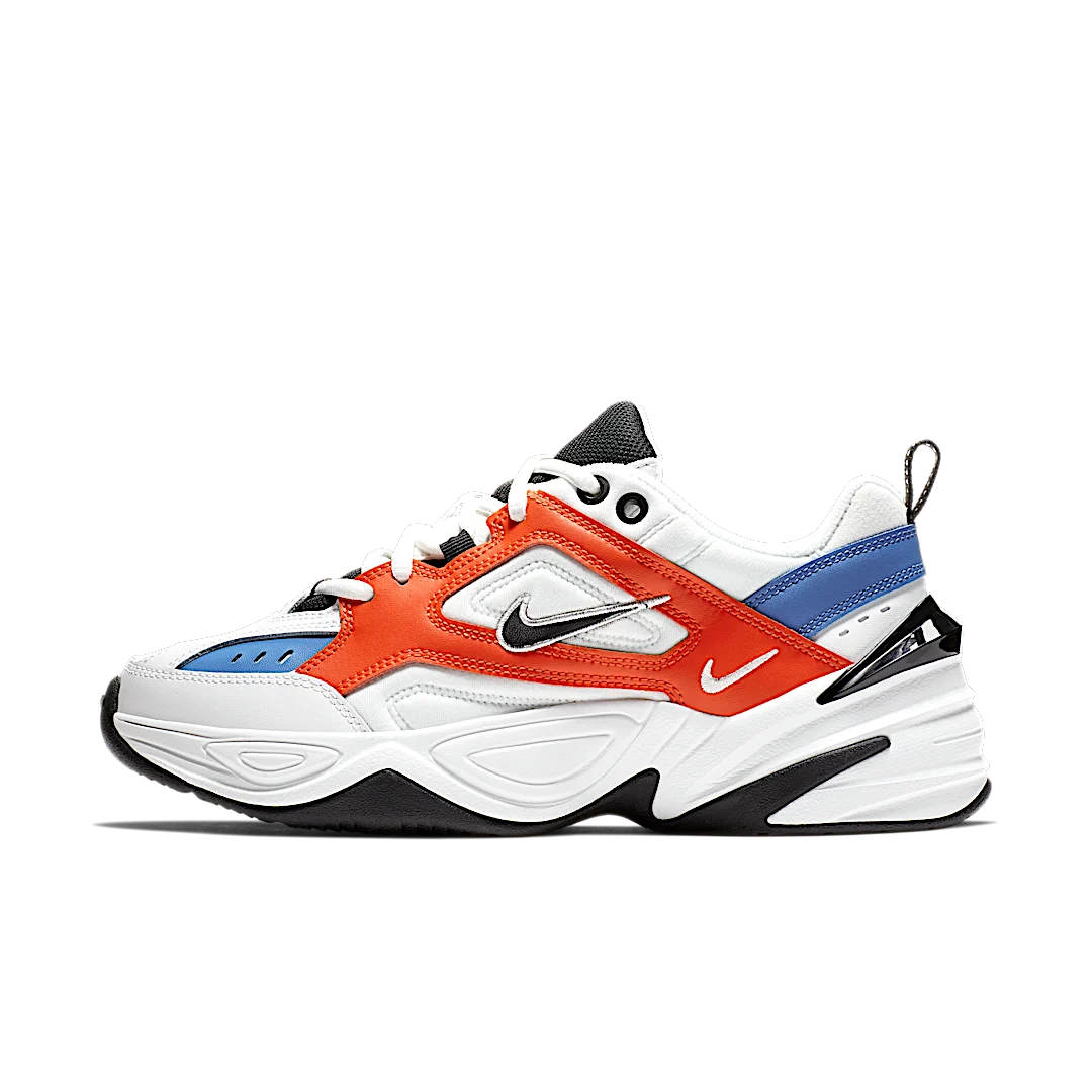 Nike M2K Tekno White Black Orange, Summit White/Black-Team Orange (AO3108-101)