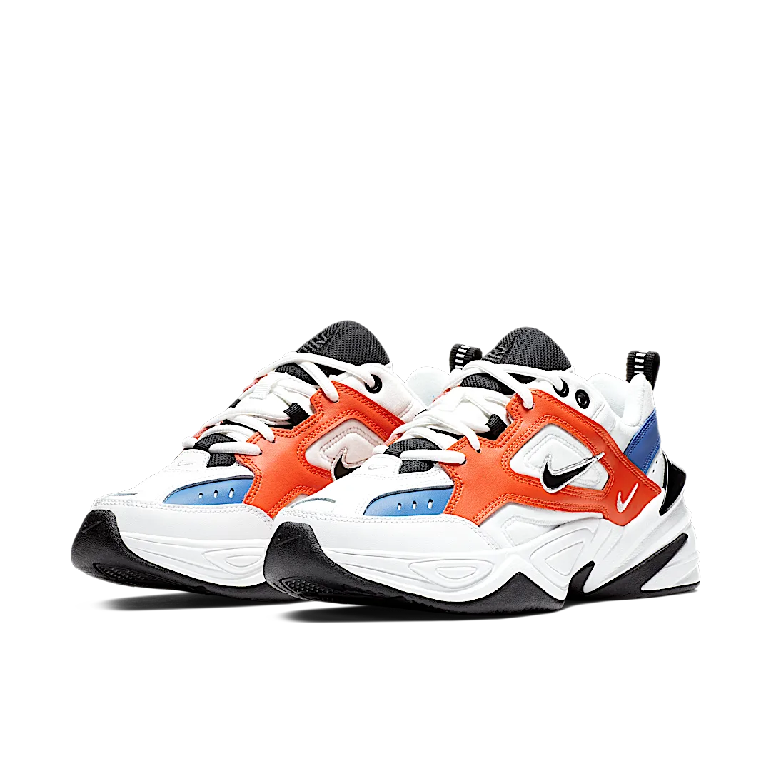 Nike M2K Tekno White Black Orange, Summit White/Black-Team Orange (AO3108-101)