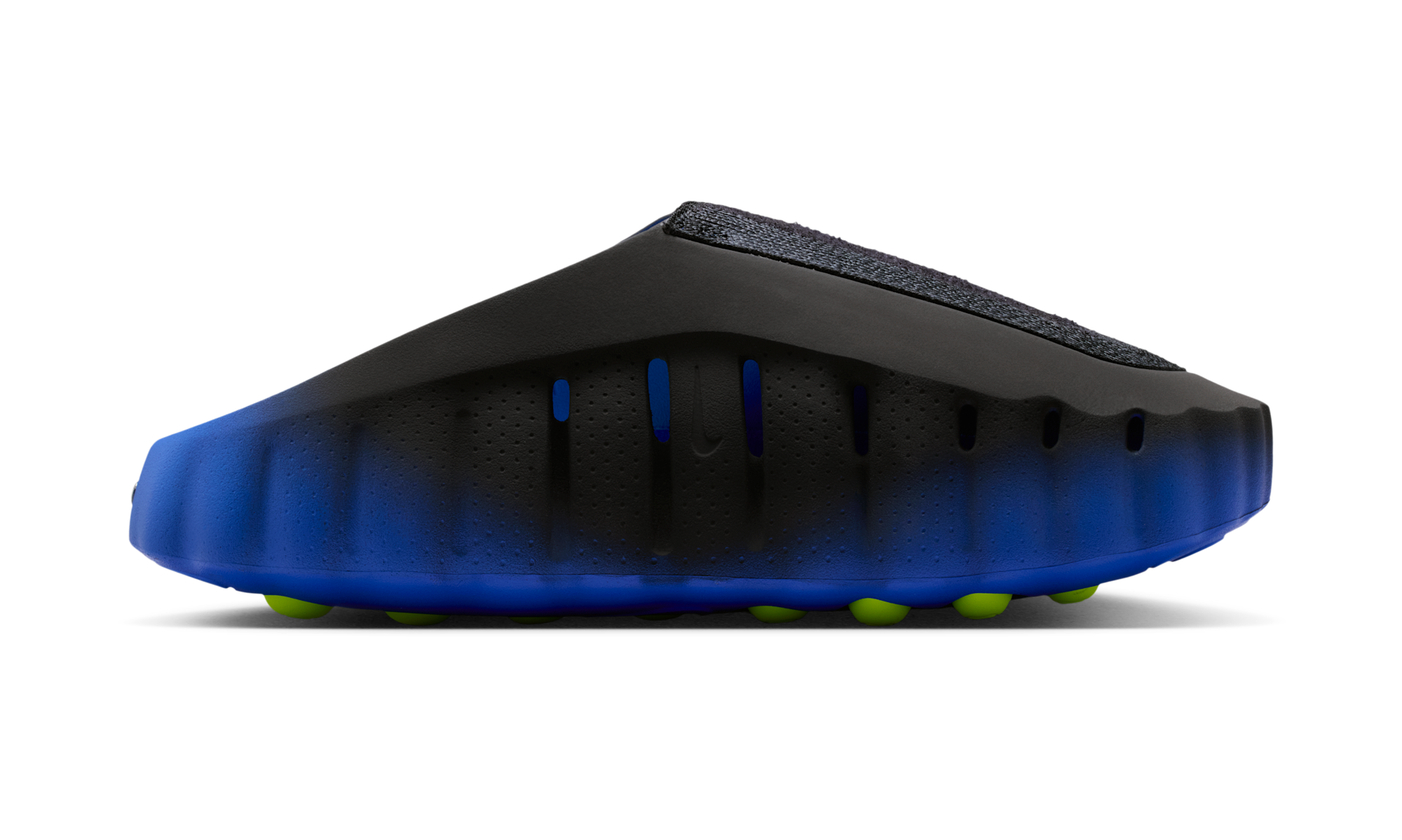 Nike Mind 001 Flyknit Slide Hyper Royal Black