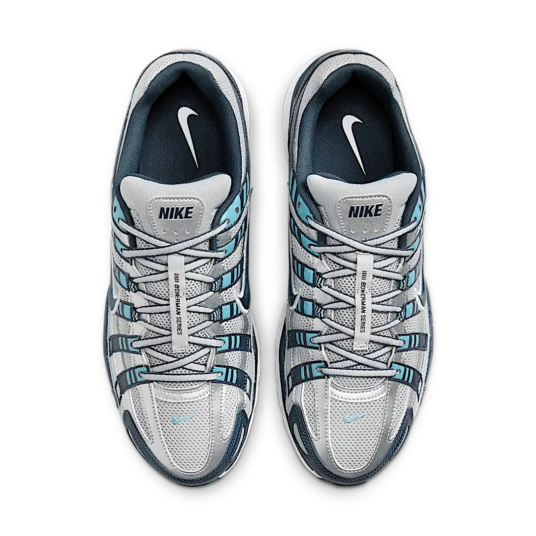 Nike P-6000 Armory Navy Flat Silver, Armory Navy/Flat Silver/White/Metallic Silver (CD6404-402)