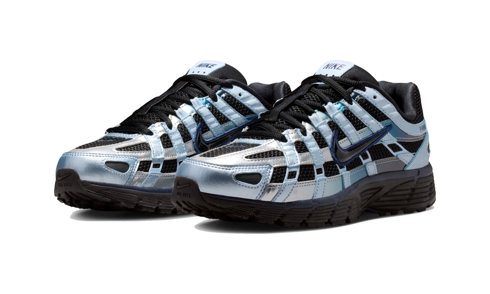 Nike P-6000 Black Hydrogen Blue Midnight Navy