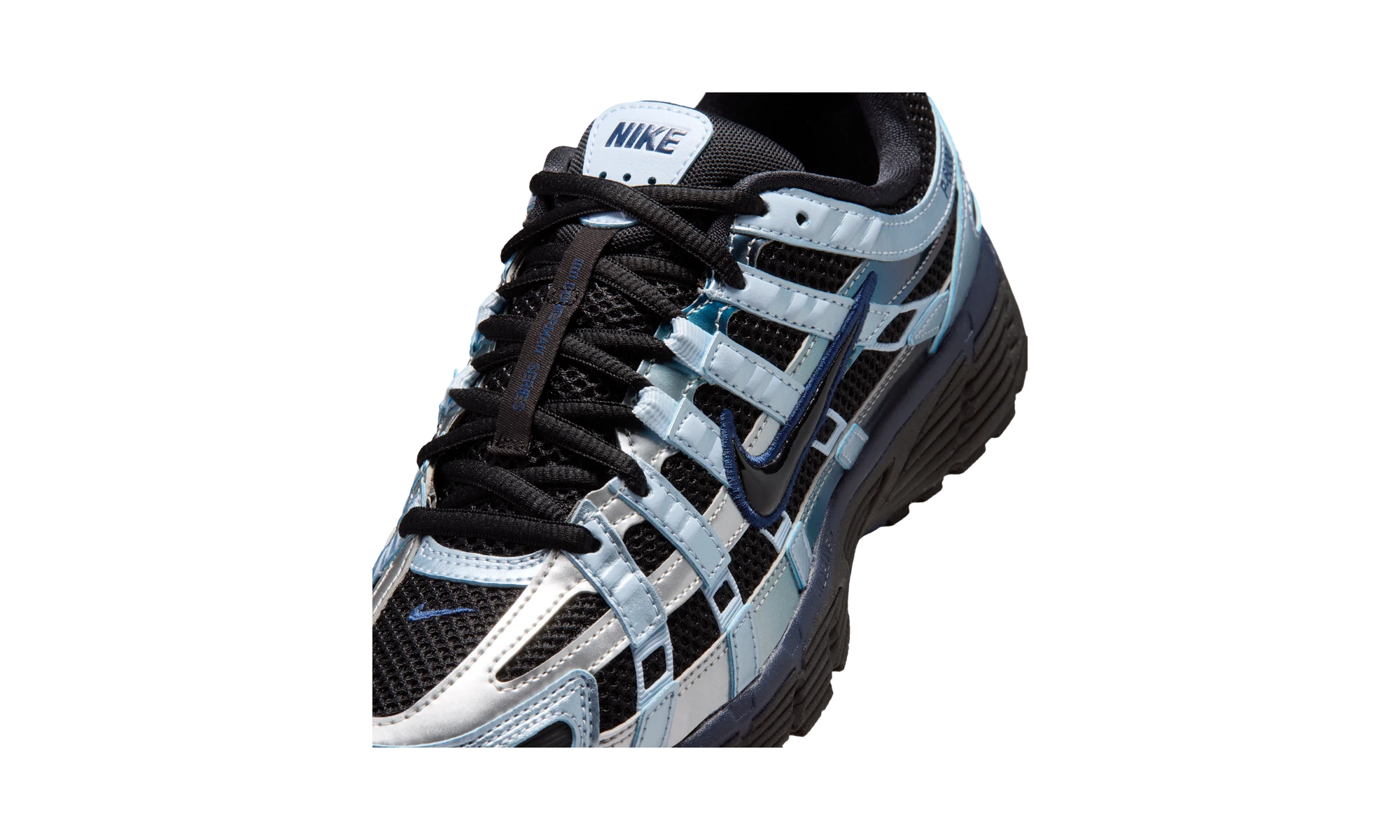 Nike P-6000 Black Hydrogen Blue Midnight Navy