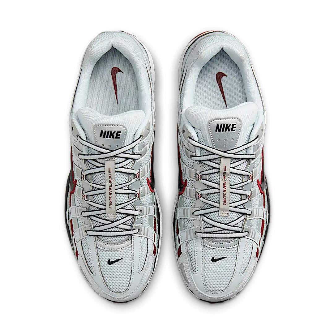 Nike P-6000 Dark Team Red, Pure Platinum/Metallic Platinum/White/Dark Team Red (CD6404-020)