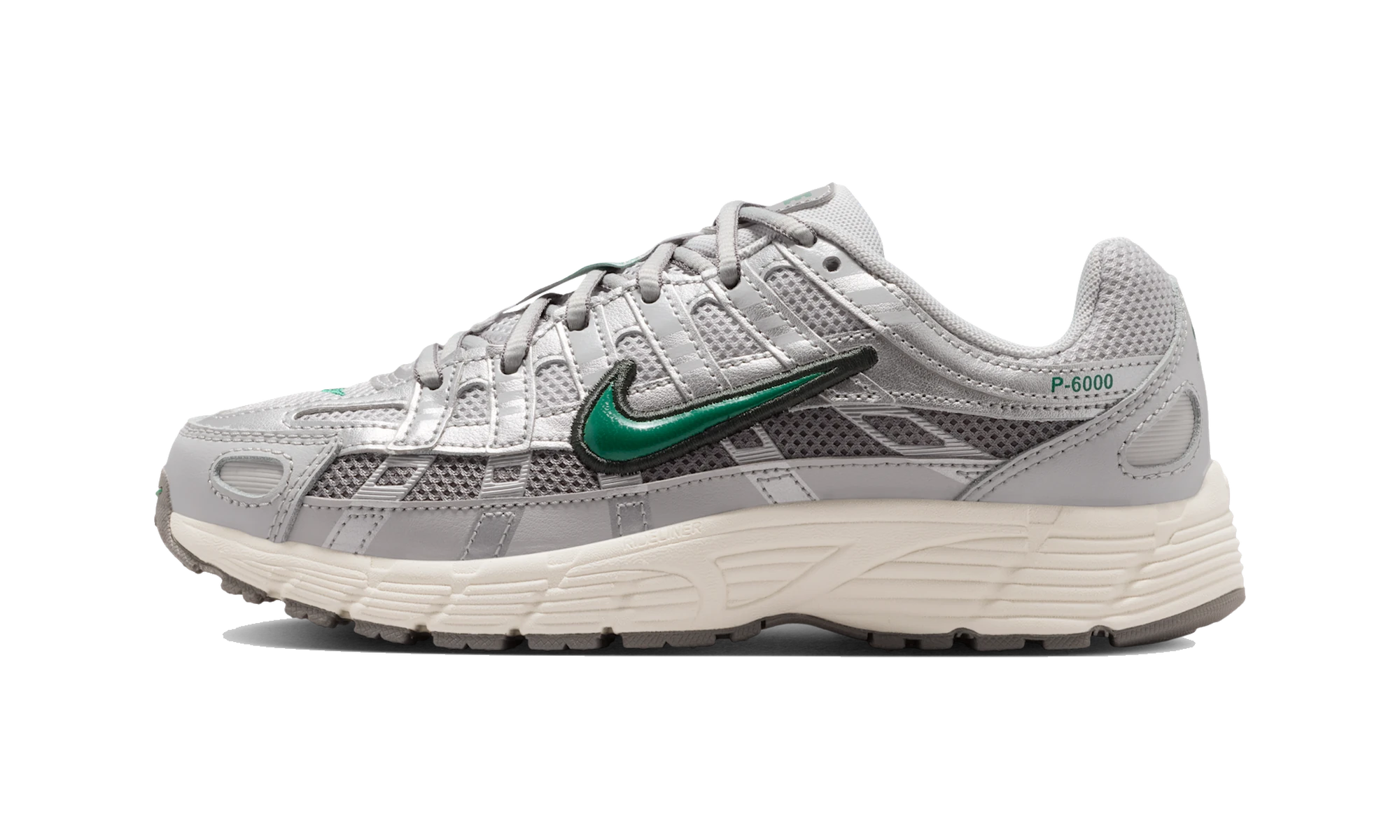 Nike P-6000 Grey Fog Silver Malachite