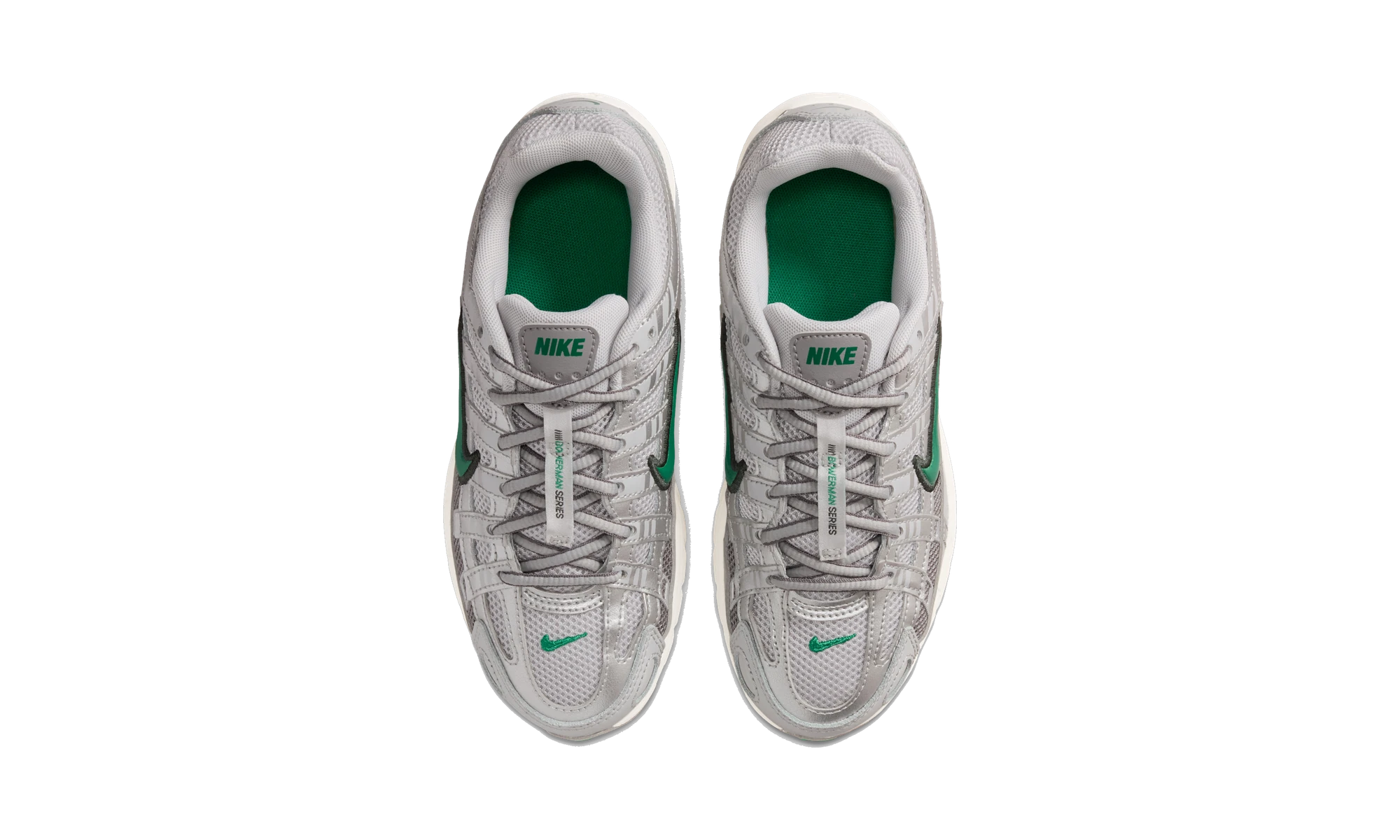 Nike P-6000 Grey Fog Silver Malachite