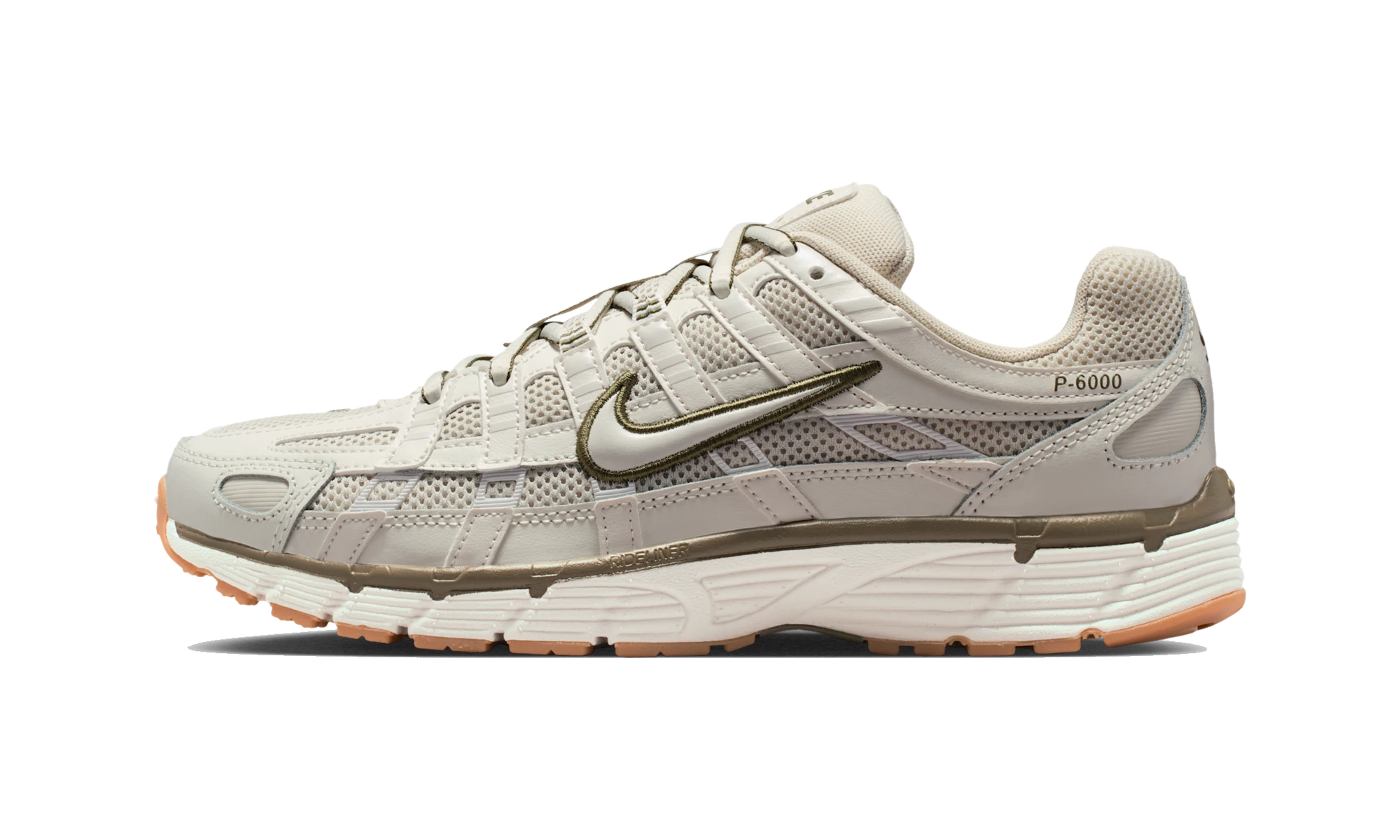 Nike P-6000 Light Bone Medium Olive Gum