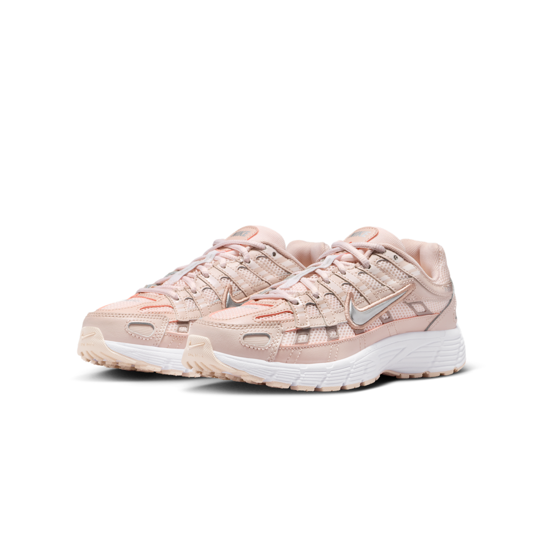 Nike P-6000 Light Soft Pink Metallic Silver