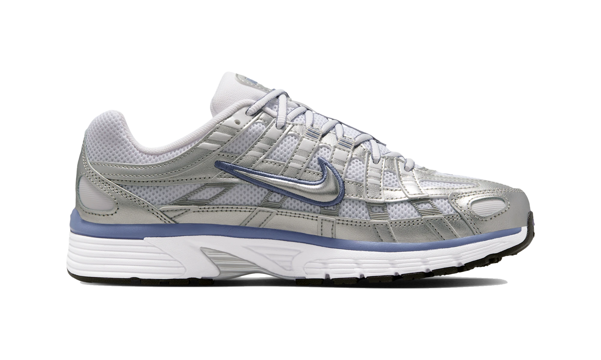 Nike P-6000 Metallic Silver World Indigo