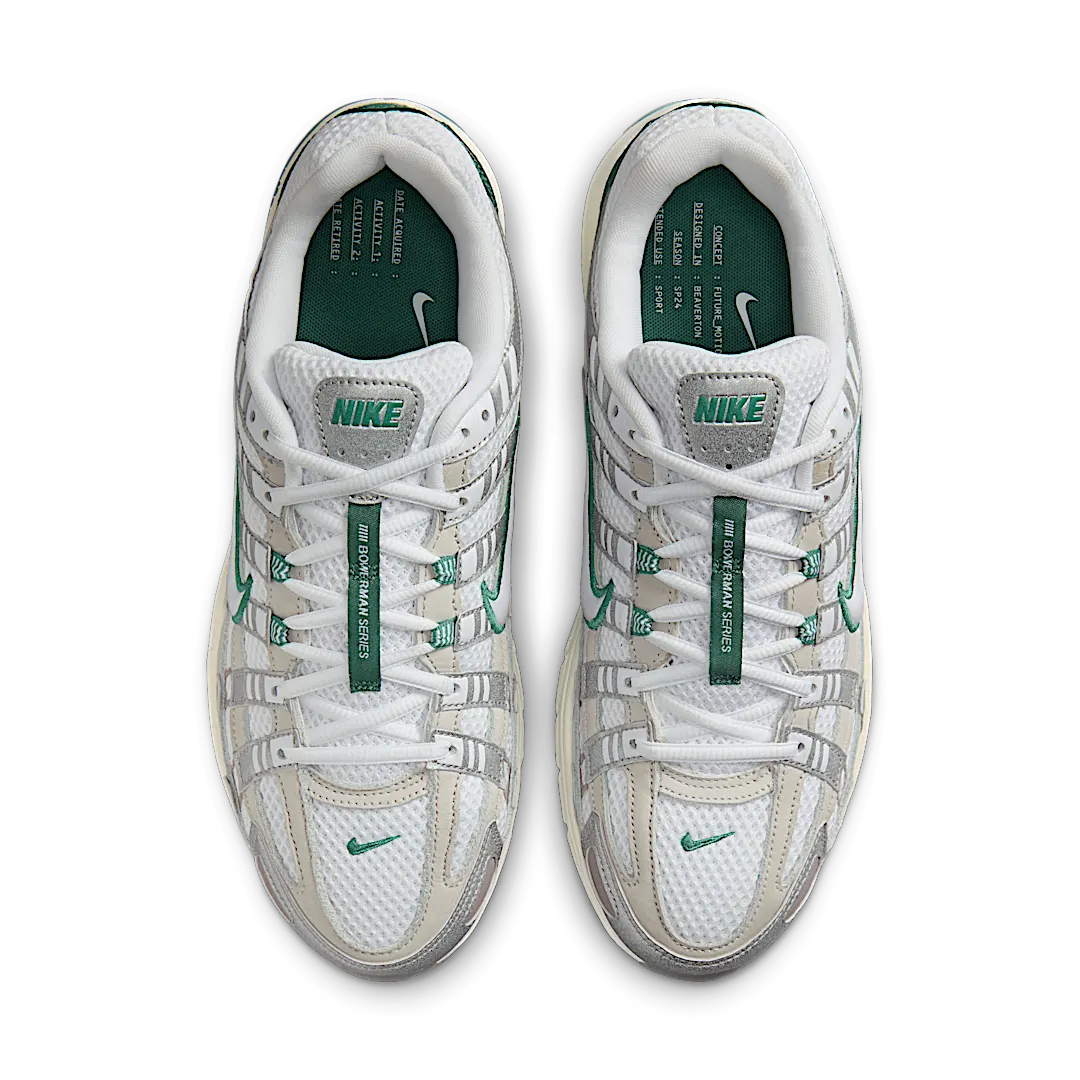 Nike P-6000 Premium Light Bone Bicoastal Green, Light Bone/Metallic Silver/Bicoastal/White (HF4308-072)