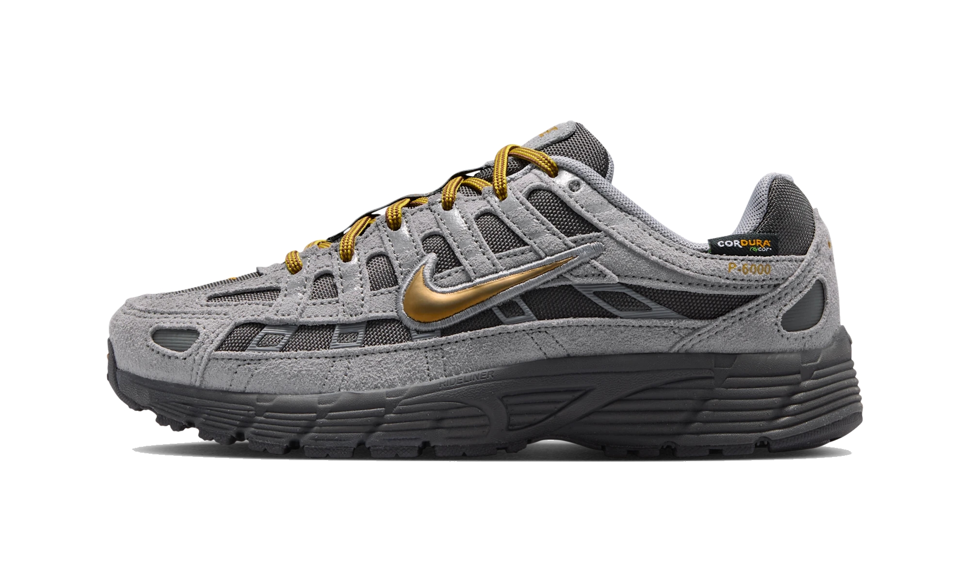 Nike P-6000 Premium Medium Ash Grey Golden Hops