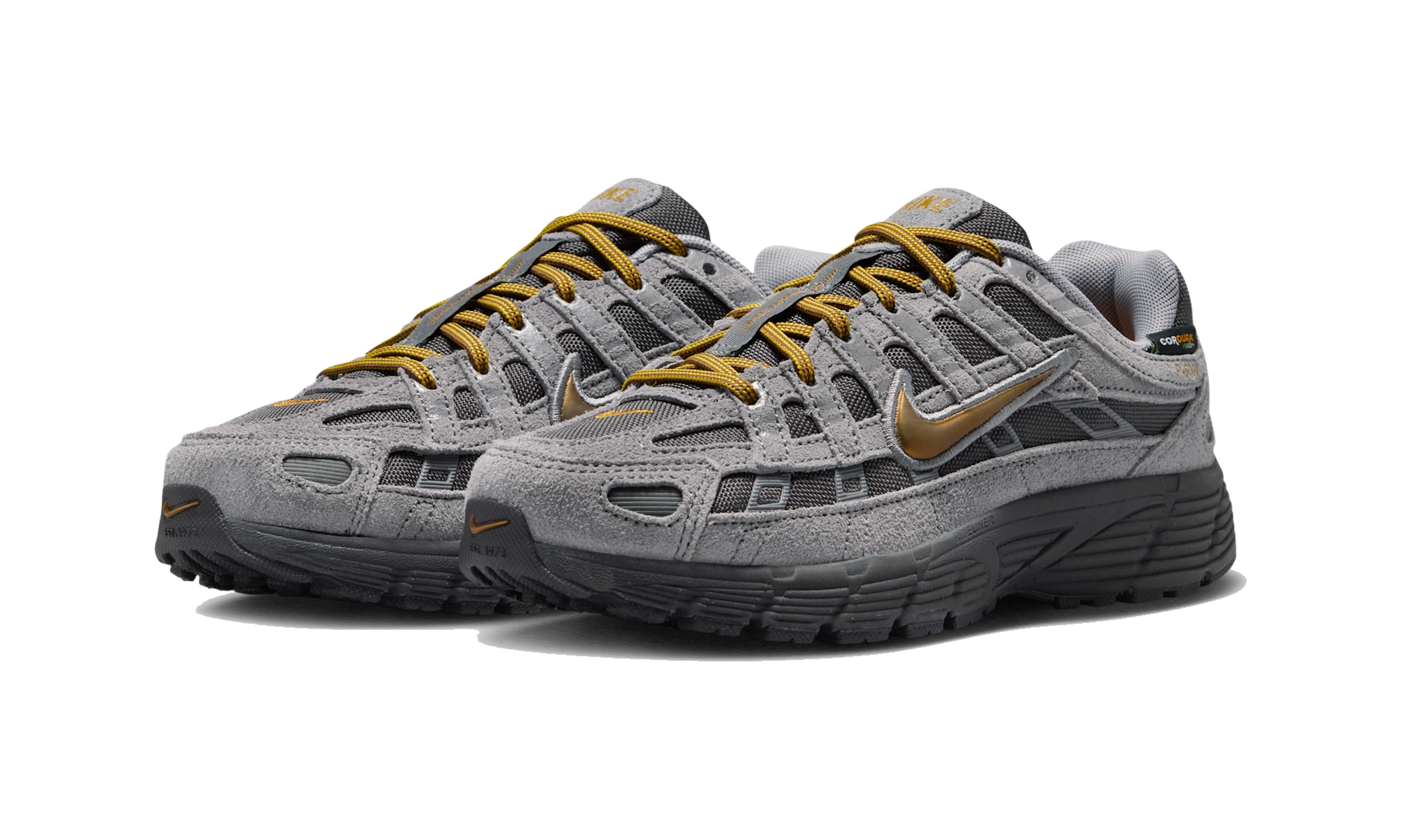 Nike P-6000 Premium Medium Ash Grey Golden Hops
