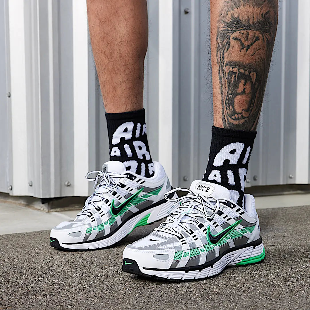 Nike P-6000 Spring Green, White/Metallic Silver/Spring Green/Black (CD6404-104)