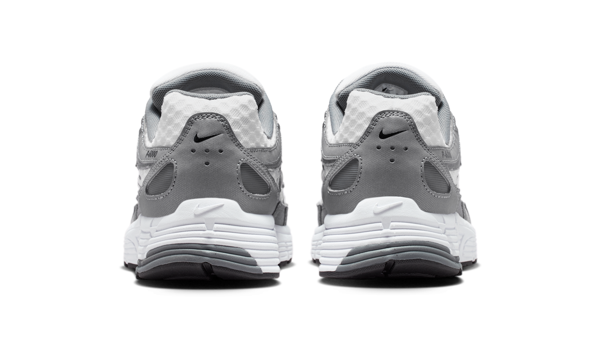 Nike P-6000 White Metallic Cool Grey Black