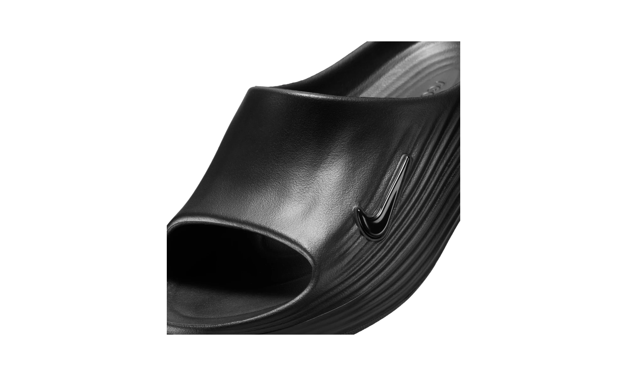 Nike ReactX Rejuven8 Slide Triple Black
