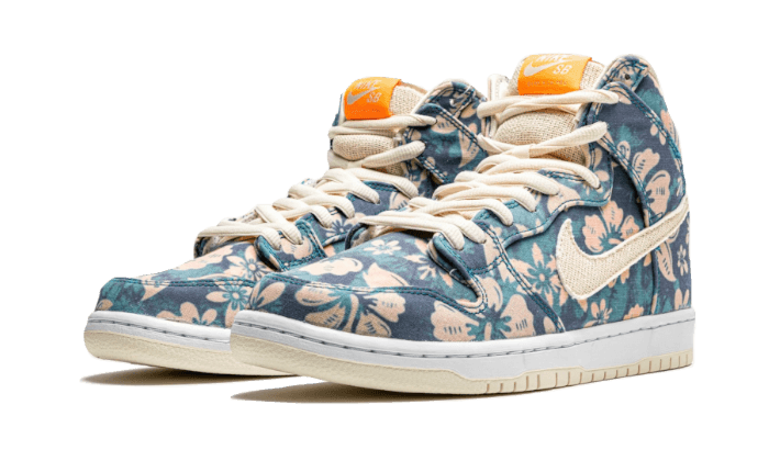 Nike SB Dunk High Hawaii, Sail/Blue-Green Aqua (CZ2232-300)