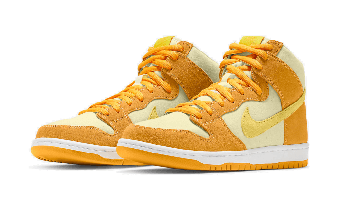 Nike SB Dunk High Pineapple, Orange/Yellow/White (DM0808-700)