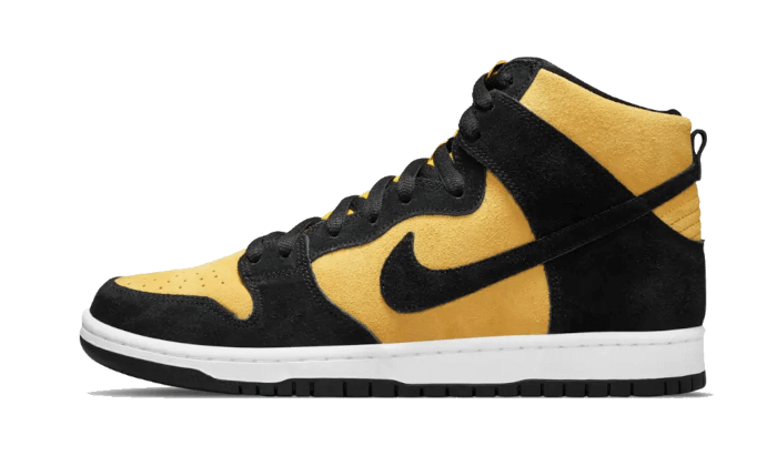 Nike SB Dunk High Pro Reverse Goldenrod, Varsity Maize/Black (DB1640-001)