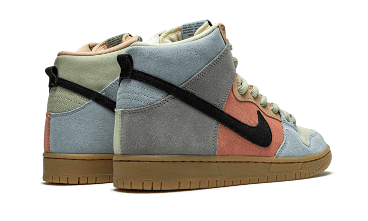 Nike SB Dunk High Spectrum, Multi-Color/Black-Gum (CN8345-001)