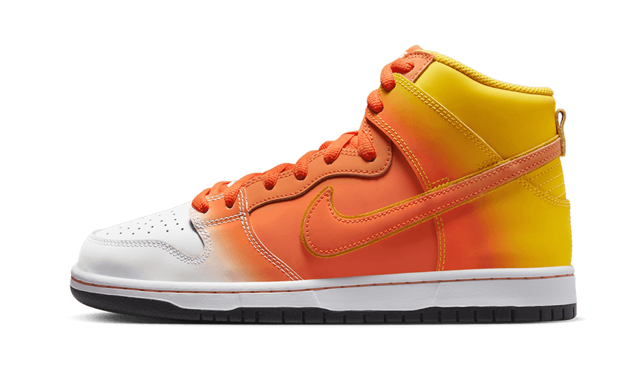 Nike SB Dunk High Sweet Tooth Candy Corn, Amarillo/Orange-White-Black (FN5107-700)