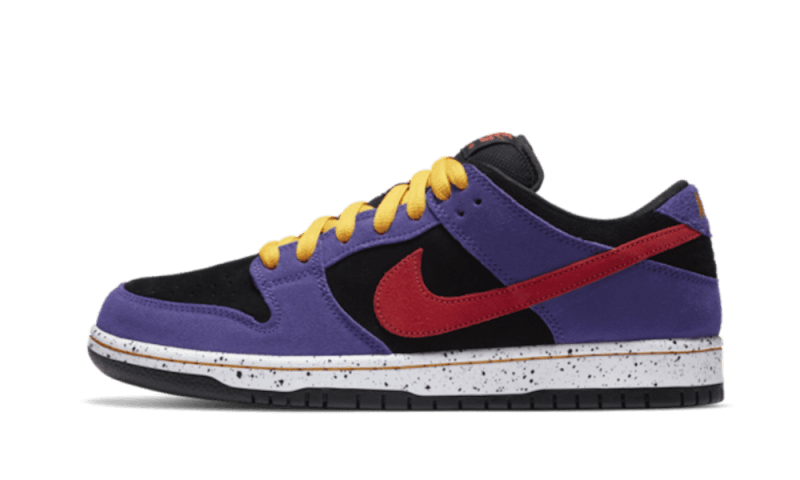 Nike SB Dunk Low ACG Terra, Black/Purple-Orange-University Gold (BQ6817-008)