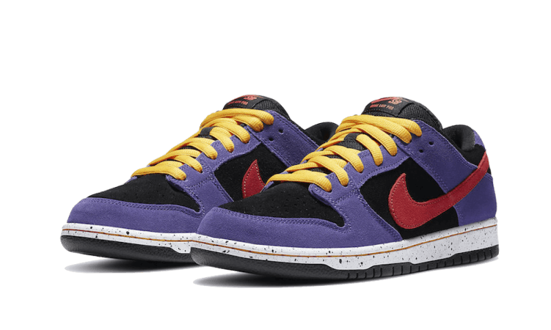 Nike SB Dunk Low ACG Terra, Black/Purple-Orange-University Gold (BQ6817-008)