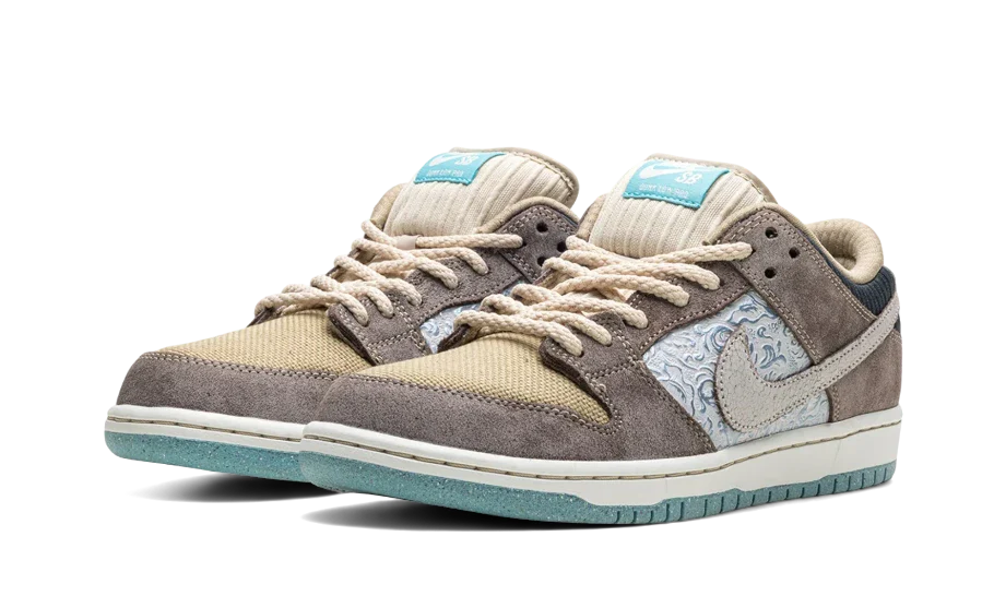 Nike SB Dunk Low Big Money Savings, Baroque Brown/Summit White-Sanddrift-Dark Smoke Grey-Paradise Aqua (FZ3129-200)