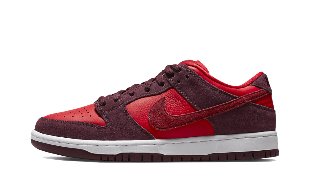 Nike SB Dunk Low Cherry, Burgundy Crush/Team Red (DM0807-600)