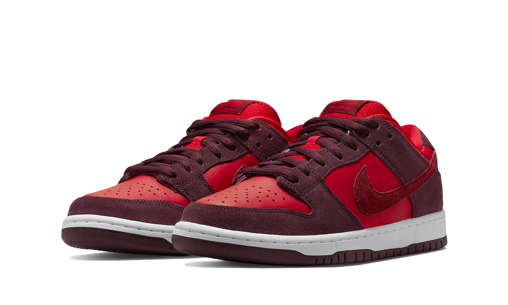 Nike SB Dunk Low Cherry, Burgundy Crush/Team Red (DM0807-600)