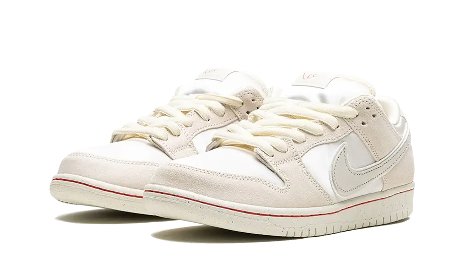 Nike SB Dunk Low City of Love Light Bone, Coconut Milk/Light Bone/Phantom/University Red/Sail (FZ5654-100)