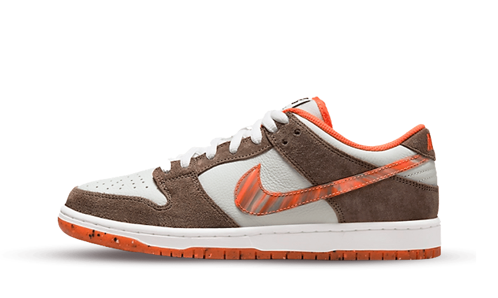 Nike SB Dunk Low Crushed D.C., Olive Grey/Mantra Orange/Rattan (DH7782-001)