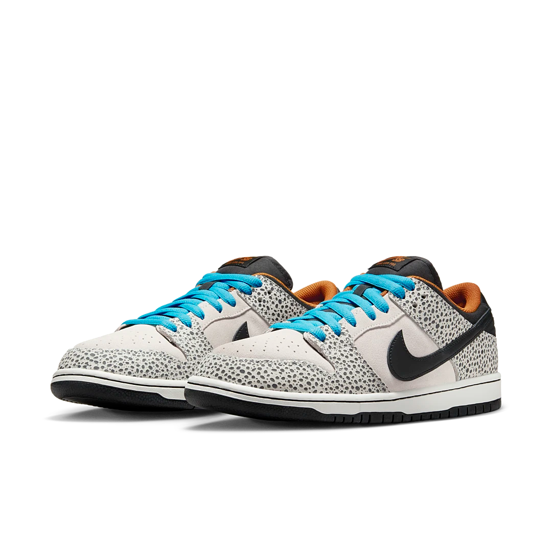 Nike SB Dunk Low Electric Pack Olympic Safari, Phantom/Black/Monarch/Summit White/Chlorine Blue (FZ1233-002)