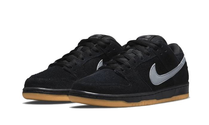 Nike SB Dunk Low Fog, Black/Gum/Light Grey (BQ6817-010)