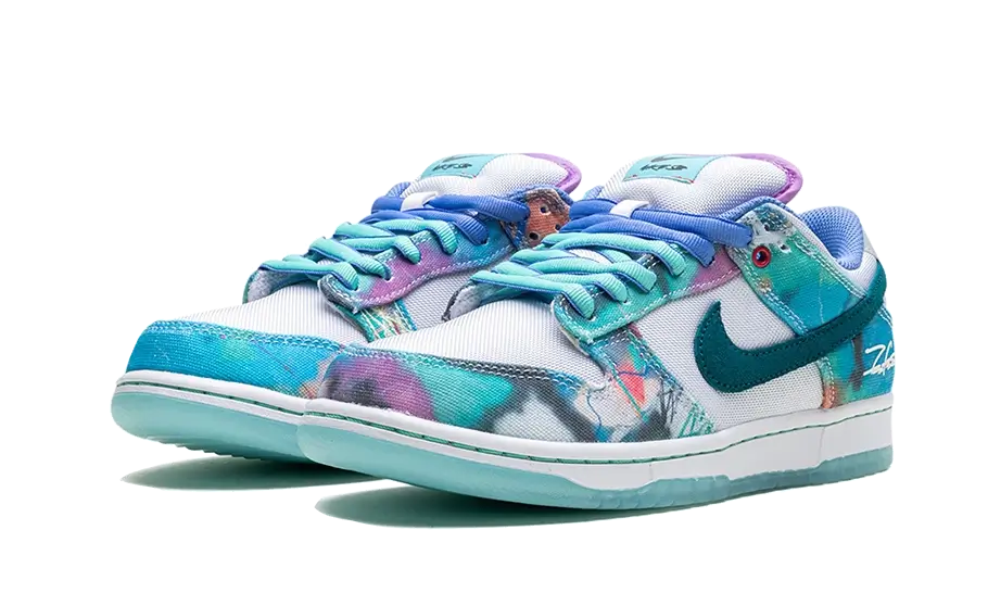 Nike SB Dunk Low Futura Laboratories Bleached Aqua, Bleached Aqua/Geode Teal/White (HF6061-400)